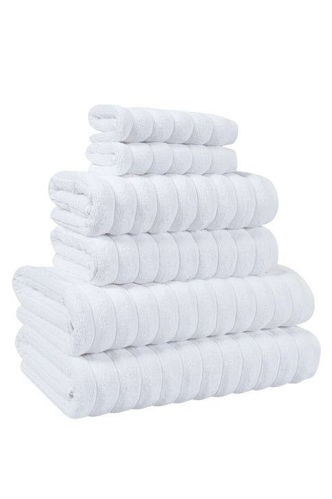 Euphoria Luxury 6-Piece Turkish Cotton Towel Set