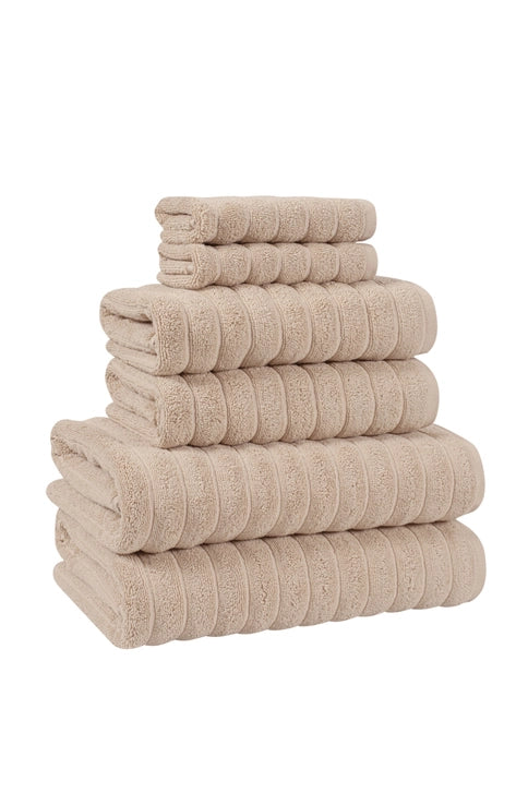Euphoria Luxury 6-Piece Turkish Cotton Towel Set