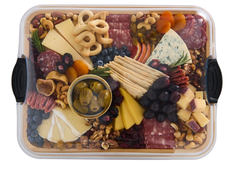 Farberware Build-A-Board Cutting Board with Compartments